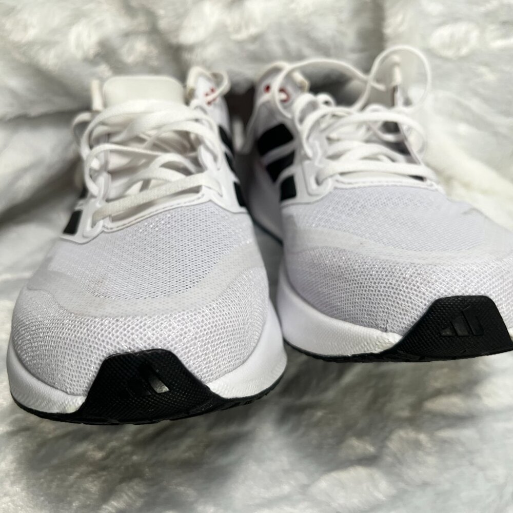 ***Adidas***   Mens Runfalcon 5 in Cloud White/Core Black/Better Scarlet Size 7 - Picture 9 of 9